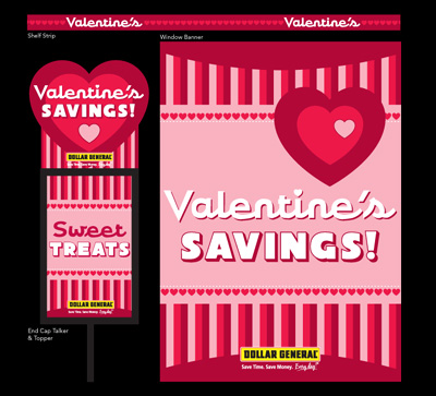 Dollar General Seasonal Store Signage 2008