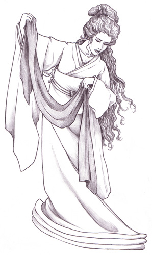 Shinyuu as an Onnagata